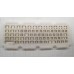 Клавиатура резиновая для внешней клавиатуры QWERTY |  PN: 
